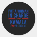 Search for democrats stickers Female president