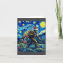 Search for van gogh christmas cards Santa