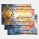 Search for red cardinal wrapping paper Forest