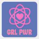 Search for statement stickers Girl power