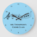 Search for music notes clocks Band director