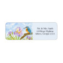 Search for purple iris return address labels Botanical