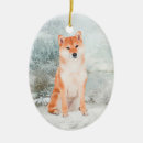 Search for shiba inu christmas tree decorations Animal