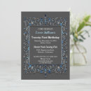 Search for glitzy invitations Silver