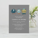 Search for monster 1st birthday invitations Cute