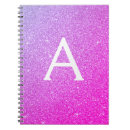 Search for pink sparkle notebooks Glitter