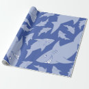 Search for shark birthday wrapping paper Cute