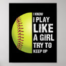 Search for softball posters Pitcher