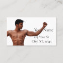 Search for bodybuilder business cards Muscular