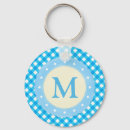 Search for blue gingham key rings Pattern
