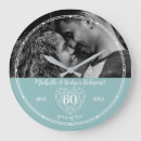Search for 60th diamond anniversary clocks Heart