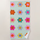 Search for 70s beach towels Flowers