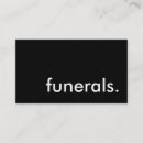 Search for funeral business cards Professional