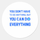 Search for safety first stickers Depression awareness