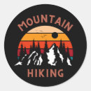 Search for mountain hiking stickers Travel