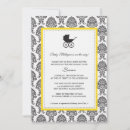Search for damask baby shower invitations Stroller
