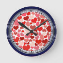 Search for valentines day clocks Hearts