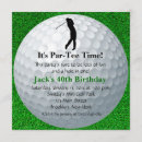 Search for golf square invitations 50th