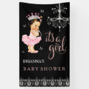 Search for girl baby shower banners Princess