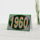 Search for 1960 years birthday cards 60s
