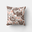 Search for junk food throw cushions Doughnut