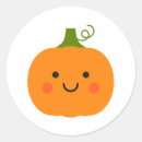 Search for cute cartoon pumpkin stickers Fall