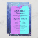 Search for twin girls birthday invitations Double celebration
