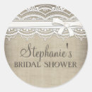 Search for white linen stickers Burlap