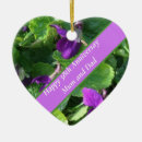 Search for violet flower christmas tree decorations Flowers