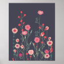 Search for grey on dark art Floral