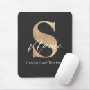 Search for alphabet standard mouse mats Monogrammed