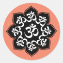Search for lotus aum stickers Om symbol