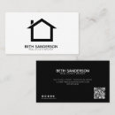 Search for mortgage broker business cards Black and white