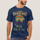 Search for pitching tent tshirts Morning