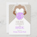 Search for purple rose bridal shower invitations Bouquet
