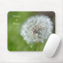 Search for flower photo mouse mats Green