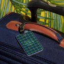 Search for tartan luggage tags Scottish plaid