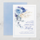 Search for dusty blue and gold wedding invitations Couple