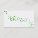 Search for biology business cards Biologist