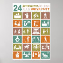 Search for alternatives posters College