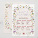 Search for whats in your purse bridal shower games Wildflower