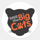 Search for round glossy stickers Tiger