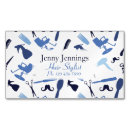 Search for barber tools business cards Pattern
