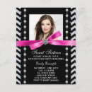 Search for chevron sweet 16 invitations 16th