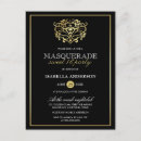 Search for black and gold masquerade Sweet 16