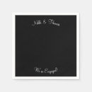 Search for engagement party napkins Script