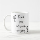 Search for count your blessings mugs Blessed