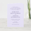 Search for lilac invitations Elegant