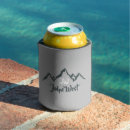 Search for mountain can coolers Typography