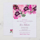 Search for plum bridal shower invitations Flowers